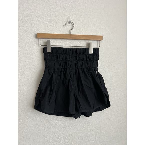 Free People Movement The Way Home Black Shorts Fitness Athleisure Small Women - Picture 2 of 8
